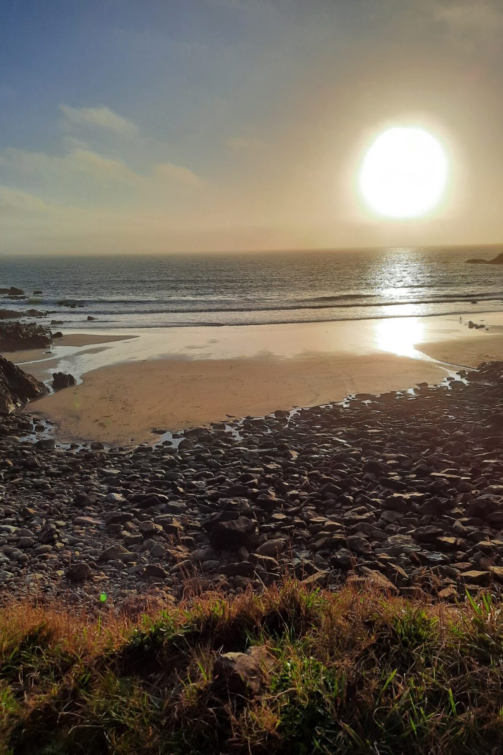 Caerfai walk the path caerfai beach